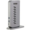 Image de StarTech.com Dock USB-C USB-A - Station d'Accueil USB 3.0 Hybride Universelle pour PC Portable USB-C ou USB-A - Double Écran 4K DK30A2DHUUE