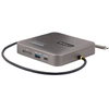 Image de StarTech.com Adaptateur Multiport USB-C, Double HDMI Vidéo, 4K 60Hz, Hub USB-A/USB-C 10Gbps à 2 ports, 100W PD, GbE, SD, Câble d 102B-USBC-MULTIPORT