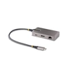 Image de StarTech.com Adaptateur USB-C Multiport, HDMI 4K 60Hz, HDR - Hub USB 3.0 2 ports 5Gbps, 100W Power Delivery Pass-Through, GbE, U 103B-USBC-MULTIPORT