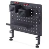 Image de StarTech Panneau Perforé à Pinces Acier, Organisateur Bureau, 42x32cm, Noir