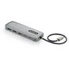 Image de StarTech Dock USB-C 9-en-1, Double DisplayPort 4K, 10Gbps, 100W, GbE, SD