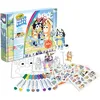 Image de CRAYOLA - Color Wonder, Activity Set 40+ pièces, avec des Pages à colorier, des Feutres sans Tache, des Personnages pop-up Bluey, des Activités Créatives pour Enfants, âge 3, 75-7171