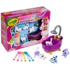 Image de CRAYOLA Washimals Pets - Kit Créatif de Coloriage, Feutres de Couleurs et Figurines à Colorier, Baignoire et Douche - Âge Conseillé: à Partir de 3 Ans