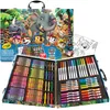 Image de Crayola - Mallette des Couleurs La Pat' Patrouille, Coffret Créatif de 128 pièces, Feutres, crayons de couleur, Crayons de cire, Activité Créative et Cadeau pour Enfants, à partir de 3 ans