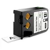 Image de Dymo XTL Cassette d'étiquettes pour Bague thermorétractable 24 mm x 2,7 m Noir sur Blanc