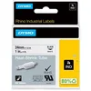 Image de DYMO Rhino gaines thermorétractables industrielles | 12 mm x 1,5 m | Impression en noir sur fond jaune | pour étiqueteuses Rhino
