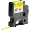 Image de DYMO S0718290 Ruban détiquetage pour gaine thermorétractable Polyoléfine Couleur de ruban: jaune Couleur de police: noir 9 mm 1.5 m