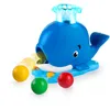 Image de Bright Starts Silly Spout Whale Ball Popper Jouet d'activité Musicale avec lumière et Sons, 3 balles, développement précoce, Enfants de 6 à 12 Mois.