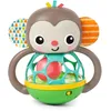 Image de Bright Starts, Jouet hochet musical et lumineux Grab & Giggle Monkey, avec Oball attrape facile, pour enfants de 6 mois et plus, unisexe
