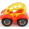 Image de Oball Rattle & Roll petite voiture pour enfant Red 3m+ 1 pcs