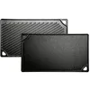 Image de Lodge - Plaque de cuisson en fonte 2 en 1 : Grill et plancha - 42x24cm - Gazinière, four ou barbecue