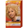 Image de Creme of Nature, Argan Oil, Coloration Permanente Longue-Tenue à l'Huile d'Argan du Maroc, Coloration Cheveux Bouclés à Crépus, Couvre 100% des Cheveux Blancs, Teinture Cheveux 10.01 Blond roux