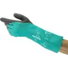 Image de Ansell AlphaTec 58-735 Gants de Travail Nitrile Resistant Coupure, Produits Chimiques et Liquides, Gants de Protection Industriels, Travaux Lourds, Vert (6 Paires)