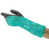 Image de Ansell AlphaTec 58-735 Gants de Travail Nitrile Resistant Coupure, Produits Chimiques et Liquides, Gants de Protection Industriels, Travaux Lourds, Vert (6 Paires)