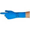 Image de Ansell AlphaTec 79-700 Gants de Travail Multi-Usage, Résistance Chimique et Contact Alimentaire, Protection Nitrile Homme Femme, Sans Latex, Réutilisable, Bleu, Taille S (1 Paire)