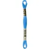 Image de Bulk Buy : DMC Faden Sechs Fil de broderie en coton - 7,95 m, Coton, Bleu (Medium-electric-blue), 12-Pack