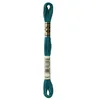 Image de Bulk Buy : DMC Faden Sechs Fil de broderie en coton - 7,95 m, Coton, Vert (bleu sarcelle), 12-Pack
