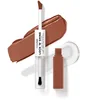 Image de Wet n Wild Megalast Lock N' Shine, Couleur Pour Les Lèvres et Gloss Transparent, Formule Enrichie à La Vitamine E et à L'Huile de Jojoba, Teinte Lotus Petal