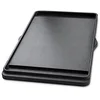 Image de Weber plancha pour barbecue à gaz Spirit série 200 / Plancha réversible en fonte avec surface antiadhésive, accessoire barbecue durable, 44 x 26 cm, noir