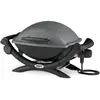 Image de Weber Q Barbecue Kettle (1400 Noir/Gris Rectangulaire Aluminium)