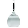Image de Weber Pelle à Pizza, en Acier Inoxydable, Gain de Place - avec poignée Pliable pour Un Rangement Facile, Lavable au Lave-Vaisselle - Noir/Argent (6691)