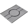 Image de Weber Grilles de Cuisson pour Genesis 300 série/en Fonte, Gourmet BBQ System, retient la Chaleur, marquages de Grill Nets   Noir (8848)