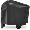 Image de Weber Premium Housse de Protection pour Barbecue Pulse 1000/2000 avec Chariot, Respirante, résistante aux UV et à l’Eau, Protection Contre Le Vent et Les intempéries, Noir (7181)