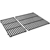 Image de Weber Crafted grilles de Cuisson, compatibles avec la série Genesis 300 (à partir de 2016) / en Deux Parties, en Fonte émaillée   Noir (7853)