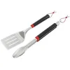 Image de Weber Set d’ustensiles de Barbecue / 2 pièces, composé d’Une Pince et d’Une spatule, poignée Ergonomique, Compatible Lave-Vaisselle (3401326)