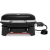 Image de Weber Lumin Compact Barbecue électrique Portable/Compact, Jusqu’à 315 °C, avec thermomètre de Couvercle, grilles en Fonte émaillée, Surface 43 × 32 cm, Noir (1502044)