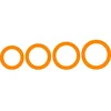Image de Fiskars Gabarit de découpe Géants, Cercles, 4 tailles différentes, 1003834