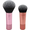 Image de Real Techniques Fond de teint et fard à joues Mini Brush, format voyage, pour fard à joues souple et fond de teint liquide, ensemble de 2 pièces