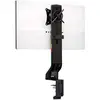 Image de Kensington Bras Articulé pour Écran SmartFit avec Support de Montage VESA Bras de Moniteur Unique à Hauteur Réglable pour le Télétravail, Noir (K55512WW)