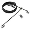 Image de Kensington Antivol pour ordinateur portable fermeture à clé branchement pour deux PC, rivet de fermeture très résistant pour protéger contre les manipulations