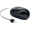 Image de Souris optique Kensington Pro Fit  Retractable entrée de câble, protégé contre les infiltrations deau noir