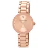 Image de Anne Klein Montre bracelet à cadran en diamant de qualité supérieure pour femmes, AK/1362RGRG