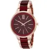 Image de Anne Klein Femme Analogue Mouvement à Quartz Japonais Montre avec Bracelet en métal 086702626595