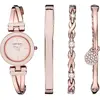 Image de Anne Klein Montre-bracelet et ensemble de bracelets sertis de cristaux de haute qualité, AK/3284LPST