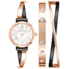 Image de Anne Klein Women's Premium Crystal Accented Bangle Watch Set