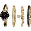 Image de Anne Klein Women's Premium Crystal Accented Bangle Watch Set