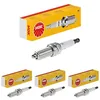 Image de NGK - BOUGIE ALLUMAGE BOITE - LFR6B (Lot de 4)