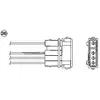 Image de NGK Sonde lambda pour VOLKSWAGEN: Golf, Polo, Passat, Golf Cabriolet, Vento, Corrado & SEAT: Cordoba, Ibiza, Toledo (Ref: 91611)