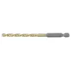 Image de Makita D-14956 D-14956 HSS TiN Foret pour le métal 1 pièce 4.2 mm Longueur totale 95 mm revêtement en titane 1/4 (6,3 mm) 1 pc(s)
