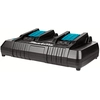Image de Makita DC18RD - Chargeur Rapide Double - 14,4 À 18 V Li-ion