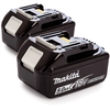 Image de Makita BL1850B Duopack 18V Li-Ion Batterie - 5.0Ah (2pcs)