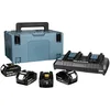 Image de Pack Énergie 18V Li-Ion (4x5,0 Ah) avec chargeur double dans MAKPAC - MAKITA 197626-8