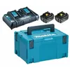 Image de Makita 198077-8 - Batterie 18V Li-ion - Set De Démarrage - 2 Batteries 6,0 Ah - Avec Coffret Mbox