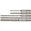 Image de Makita NEMESIS II B-58992 Jeu de forets à queue 5 pièces 5 mm, 6 mm, 8 mm, 10 mm SDS-Plus 1 set