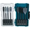 Image de Coffret 8 mèches plates à bois - MAKITA E-08698