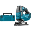 Image de Makita DJV182ZJ Scie Sauteuse Sans-fil - 18V Li-ion - MAKPAC - Poignée En D - Brushless - Machine Seule